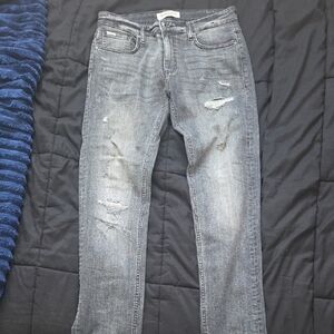 Lindbergh Gray Denim Jeans